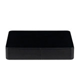 Aura Long Pedestal Double - 204 W x 153 D x 38 mm H(J5519BLK)