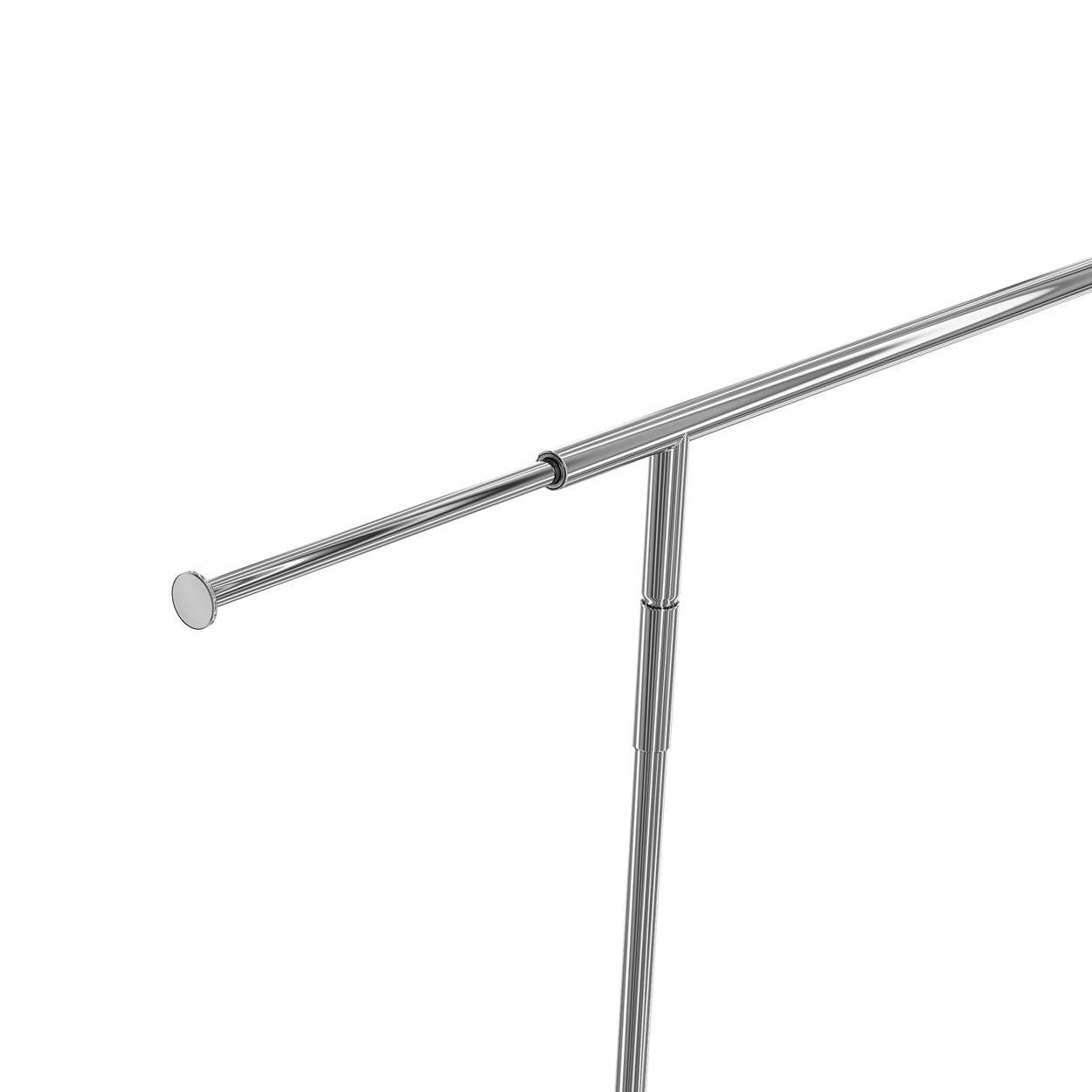 Collapsible mobile clothes rack(R1233.2CH)