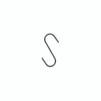 Shop for Shops S hook medium pack of 10 64 H x 46 W x 3.5 mm Wire(A1381CH)