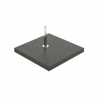 Base for torso or busts with spigot & 900 mm pole (B7602BK)