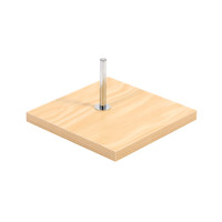 Shop for Shops Base for torso or busts with spigot & 900 mm pole 350 mm Square(B7602PY)