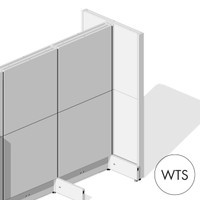 MAXe end bay inner metal panel set 240 H - 1200 mm bay (E0812.4WTS)