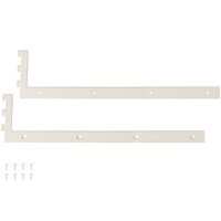 Shop for Shops MAXe 30 mm shelf base bracket 500 mm D 30 H x 2.5 mm Thick(E6205WTS)