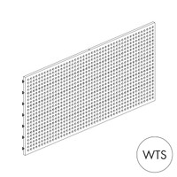 Shop for Shops MAXe peg metal panel 560 H - 1200 mm bay 1190 W x 18 mm Thick(E8612.4WTS)