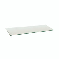 Shop for Shops Replacement tempered glass shelf for 1200 mm wide showcase 1162 W x 452 D x 8 mm Thick(F2650CG)