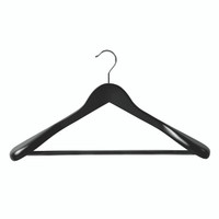 Shop for Shops Wooden hanger premium contoured for suit with formed shoulders & rail 450 W x 14 mm Thick(H2635BK)
