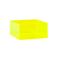 Shop for Shops Acrylic container square 200 x 200 x 100 mm H(M2715FG)