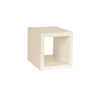 Shop for Shops Small square wooden display cube 298 x 298 x 400 mm D(M5400WH)