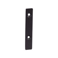 Wall mounted slatwall cap for  multi purpose track (S1261BK)
