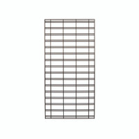 Shop for Shops Slatwall mesh panel small 1200 H x 600 W x 18 mm D(S1500BK)
