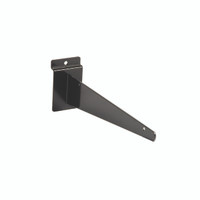 Shop for Shops Slatwall shelf bracket 250 mm L 250 L x 2.2 mm Thick(S1657BK)