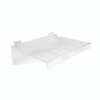 Shop for Shops Slatwall acrylic shelf 293 W x 280 D x 133 mm H(S2506CA)