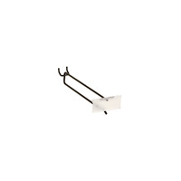 Shop for Shops Slatwall/pegboard hook with 80 x 26 mm flipper scan plate 225 L x 5 mm DIA(S3472BKCL)