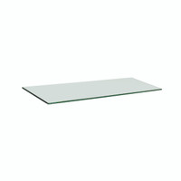 Shop for Shops Tempered glass shelf with polished edges 895 L x 300 D x 8 mm Thick(S9023CG)