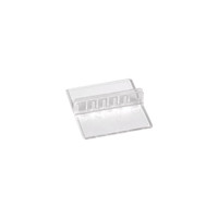 Straight acrylic small sign holder, pack of 10 (T1729TR)