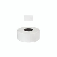 Shop for Shops Blank labels for two line pricing gun T1940 pack of 5 rolls 26 x 16 mm (1000 per roll)(T1941WH)
