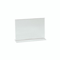 Shop for Shops Double sided acrylic sign holder A5 Landscape with 70 mm D Base(T2735CA)