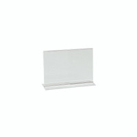 Shop for Shops Double sided acrylic sign holder A6 Landscape with 60 mm D Base(T2736CA)