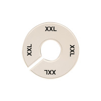 Shop for Shops Size divider for rail size XXL 40 DIA Inner x 113 mm DIA Outer(A2074WH.XXL)