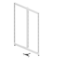 Shop for Shops MAXe fixed end bay set 900 mm bay 897 W x 1480 H(E0619.4WTS)