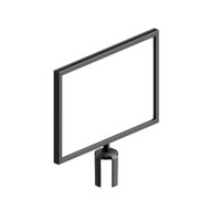 Shop for Shops A3 landscape sign holder to suit belt post(A4809BK)