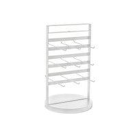 Shop for Shops Counter jewellery spinner with 9 adj double sided hooks 500 H x 280 mm DIA(M3200WTS)