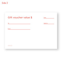 Gift vouchers (A3050.1WHRD)