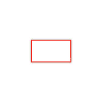 Shop for Shops Display tag blank landscape 120 W x 67 mm H(T3646.1WHRD)