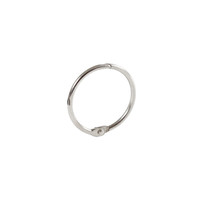 Lockable metal split ring pack of 10 (A1775CH)