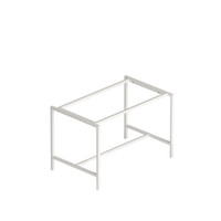 Shop for Shops Ditto table frame - metal large 1200 W x 750 D x 780mm H(D6861WTS)