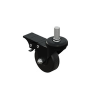 Shop for Shops MAXe castor with brake 50 DIA x 17 W x 70 mm H - M10(E1051.4BK)