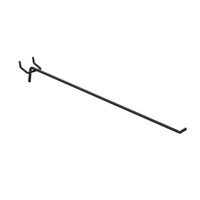 Slatwall/pegboard hook 300 L x 6 mm DIA(S3468BK)