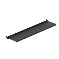 MAXe Quick Mount shelf 250 D - 1200 mm bay 1198 W x 25 mm Thick(E52512BKS)