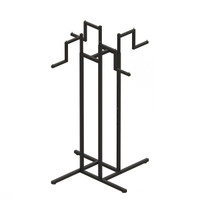 4-Way Rack Kit With 4 x Stepped Arms  Black Sand(RFWK4STD.1BKS)