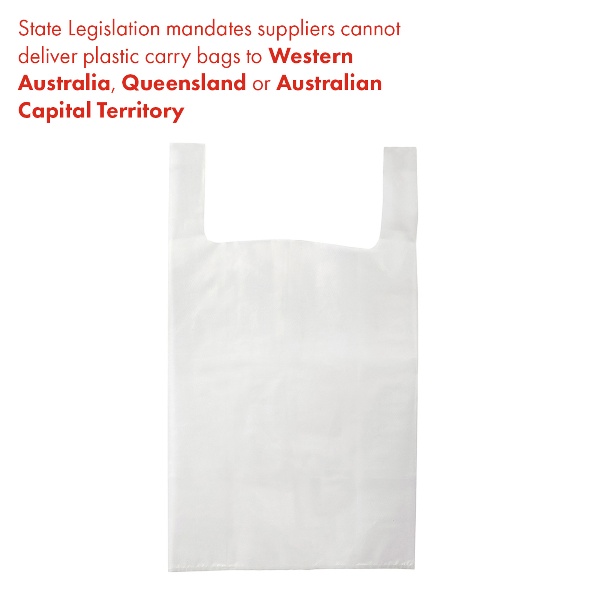 EPI or D2W biodegradable shopping singlet bag