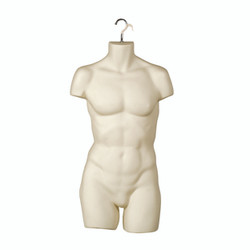 Male M-L torso front with hanging hook 865 mm H(B9034SK) Male M-L torso front with hanging hook 865 mm H(B9034SK)