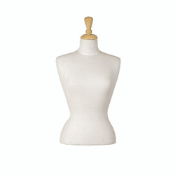 Female 10-12 fabric bust mid length to hip HT=620, B=960, W=640, H=890 mm(B9100WH) Female 10-12 fabric bust mid length to hip HT=620, B=960, W=640, H=890 mm(B9100WH)