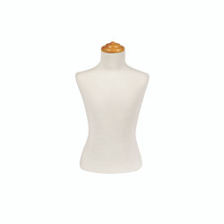 Kids fabric bust ages 8-10 mid length to hip HT=520, Chest=710, W=610 mm(B9141WH) Kids fabric bust ages 8-10 mid length to hip HT=520, Chest=710, W=610 mm(B9141WH)
