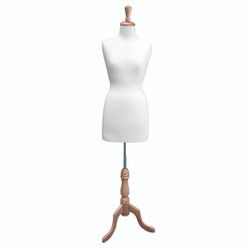 Budget female fabric bust kit size 10 with base HT=770, B=870, W=620, H=900 mm(B9150WH) Budget female fabric bust kit size 10 with base HT=770, B=870, W=620, H=900 mm(B9150WH)