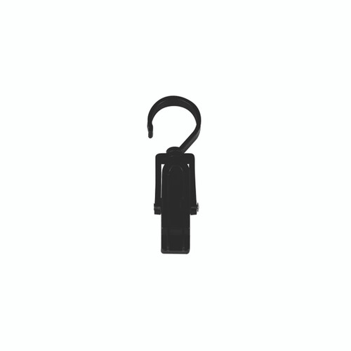 Shop for Shops Hanging clip for 30 mm DIA rail large 110 mm H(A1429BK)