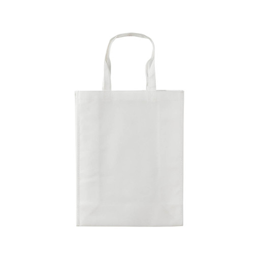Reusable bag medium with handles  320 W x 400 H x 140 mm gusset(A8350WH)