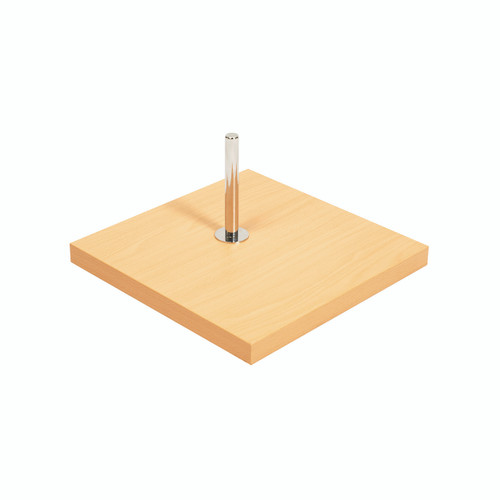 Shop for Shops Base for torso or busts with spigot & 900 mm pole 350 mm Square(B7602BH)