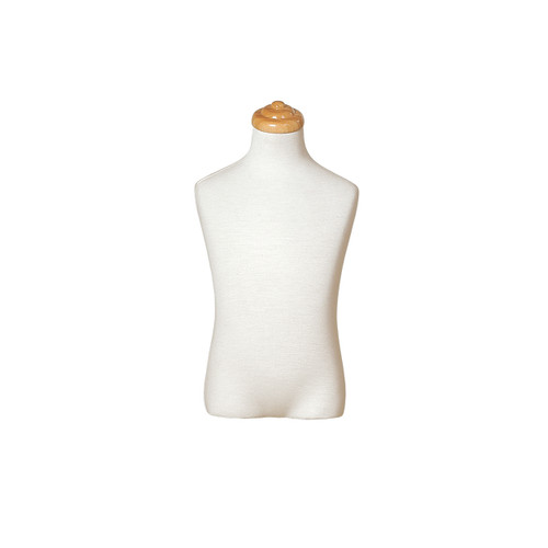 Shop for Shops Kids fabric bust ages 5-6 mid length to hip HT=450, Chest=630, W=580 mm(B9140WH)