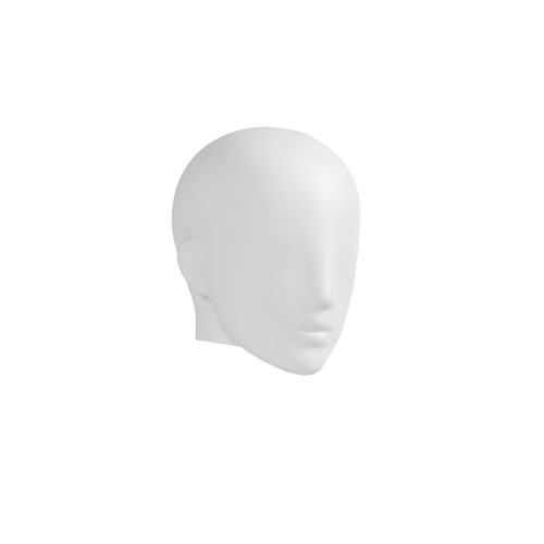 Shop for Shops Semi-abstract head to suit plastic female mannequins 215mm H x 210 mm DIA(B9437WH)