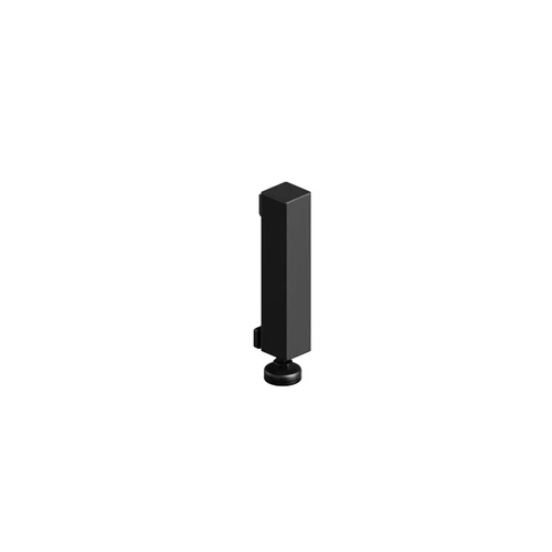 MAXe heel with glide  25.4 D x 25.4 W x 120 H mm(E2000.4BKS)