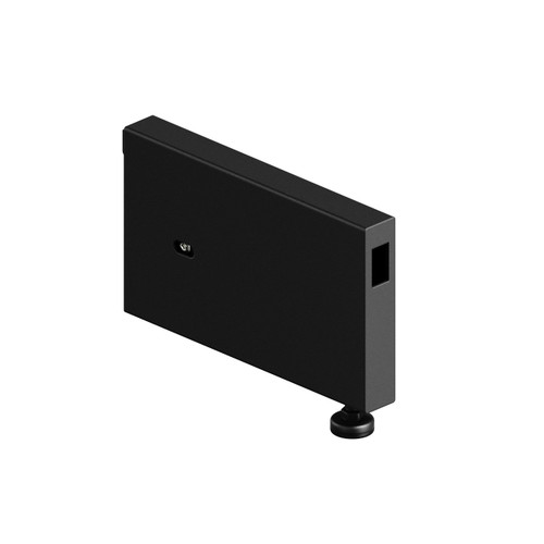 MAXe foot 200 mm D  25.4 W x 120 H mm(E2002.4BKS)