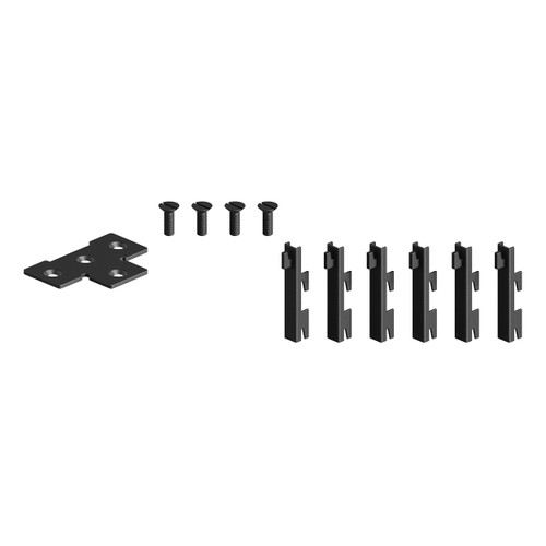 Shop for Shops MAXe junction joiner bracket set 3 way 86 W x 121 D x 4 mm Thick(E2703.4BKS)