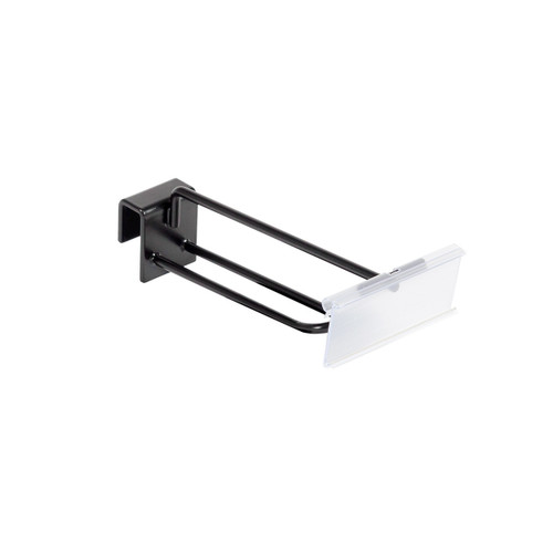 Shop for Shops MAXe backrail loop hook with ticket flipper 150 mm D 5 DIA wire - 80 x 26 mm ticket(E49315BKS)