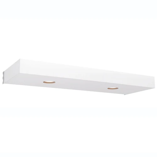 MAXe downlight pelmet box 1200 mm bay  100 H x 400 mm D(E61412.4WH)