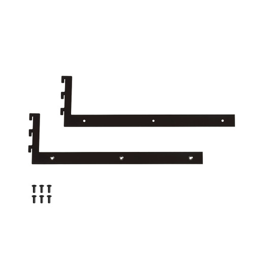 Shop for Shops MAXe 30 mm shelf base bracket 400 mm D 30 H x 2.5 mm Thick(E6204BKS)